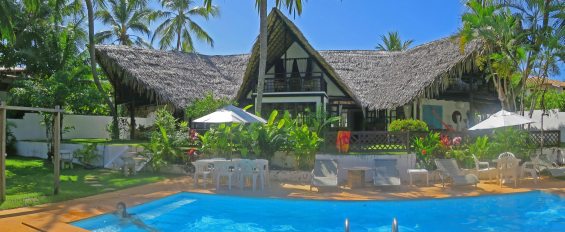 Ferienhaus Bahia, Panoramabild mit Pool