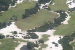 Golfanlage in Costa do Sauipe, Linha Verde, Bahia, 30 km nördlich von Praia do Forte