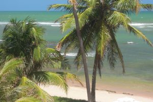 Strand vor dem Ferienhaus